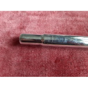 Vintage chrome steel seatpost 25.4 mm TS6