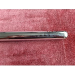 Espigão selim aço cromado 25.4 mm - detalhe da haste