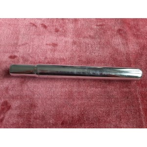 Klassische verchromte Stahl-Sattelstütze für Vintage-Fahrräder Eroica 25,4 mm