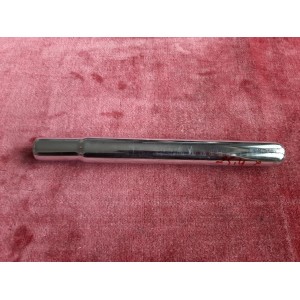 Klassische verchromte Stahl-Sattelstütze für Vintage-Fahrräder Eroica 25,4 mm