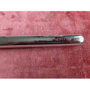 Klassische verchromte Stahl-Sattelstütze für Vintage-Fahrräder Eroica 25,4 mm