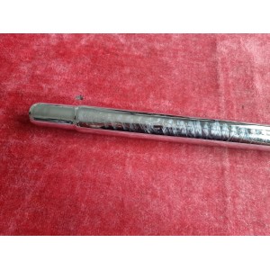 Vintage chrome-plated steel seatpost 25.4 mm for classic Eroica road bike TS8