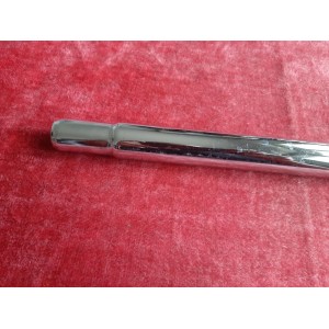 Vintage chrome-plated steel seatpost 25.4 mm for classic Eroica road bike TS8