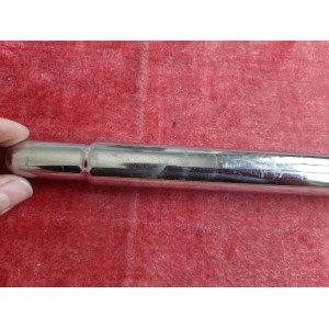 Tige de selle en acier chrome ancien velo vintage bike eroica 25.4 mm TS9
