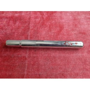 Vintage road bike seatpost 25.4 mm steel TS9 rear