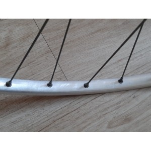 2 Roues MAVIC module E 700c hub ATOM VELO DE ROUTE CLINCHER rims 122.6mm RO13