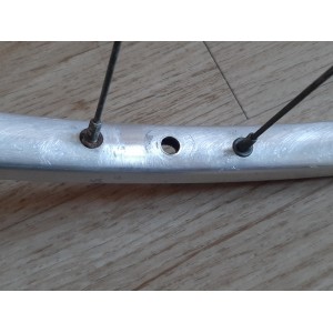 2 Roues MAVIC module E 700c hub ATOM VELO DE ROUTE CLINCHER rims 122.6mm RO13