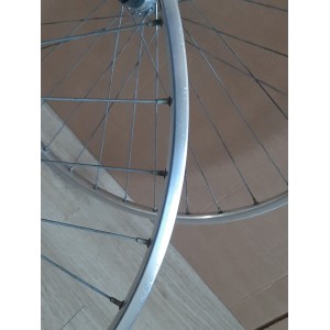2 Roues MAVIC module E 700c hub ATOM VELO DE ROUTE CLINCHER rims 122.6mm RO13