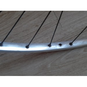 2 Roues MAVIC module E 700c hub ATOM VELO DE ROUTE CLINCHER rims 122.6mm RO13
