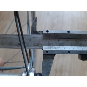 2 Roues MAVIC module E 700c hub ATOM VELO DE ROUTE CLINCHER rims 122.6mm RO13