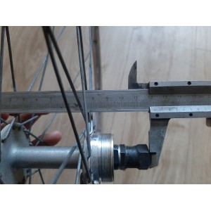 2 Roues MAVIC module E 700c hub ATOM VELO DE ROUTE CLINCHER rims 122.6mm RO13