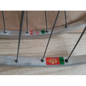 2 Roues MAVIC MA 700c hub MAILLARD VELO DE ROUTE CLINCHER rims 125.6mm RO14