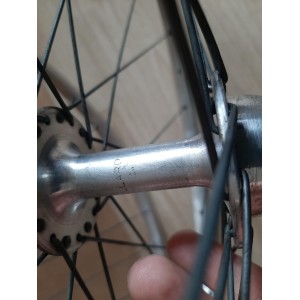 2 Roues MAVIC MA 700c hub MAILLARD VELO DE ROUTE CLINCHER rims 125.6mm RO14