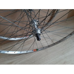 2 Roues MAVIC MA 700c hub MAILLARD VELO DE ROUTE CLINCHER rims 125.6mm RO14