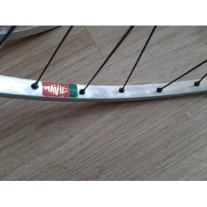 2 Roues MAVIC MA 700c hub MAILLARD VELO DE ROUTE CLINCHER rims 125.6mm RO14