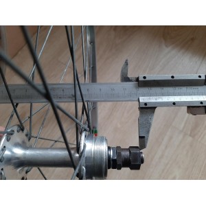 2 Roues MAVIC MA 700c hub MAILLARD VELO DE ROUTE CLINCHER rims 125.6mm RO14