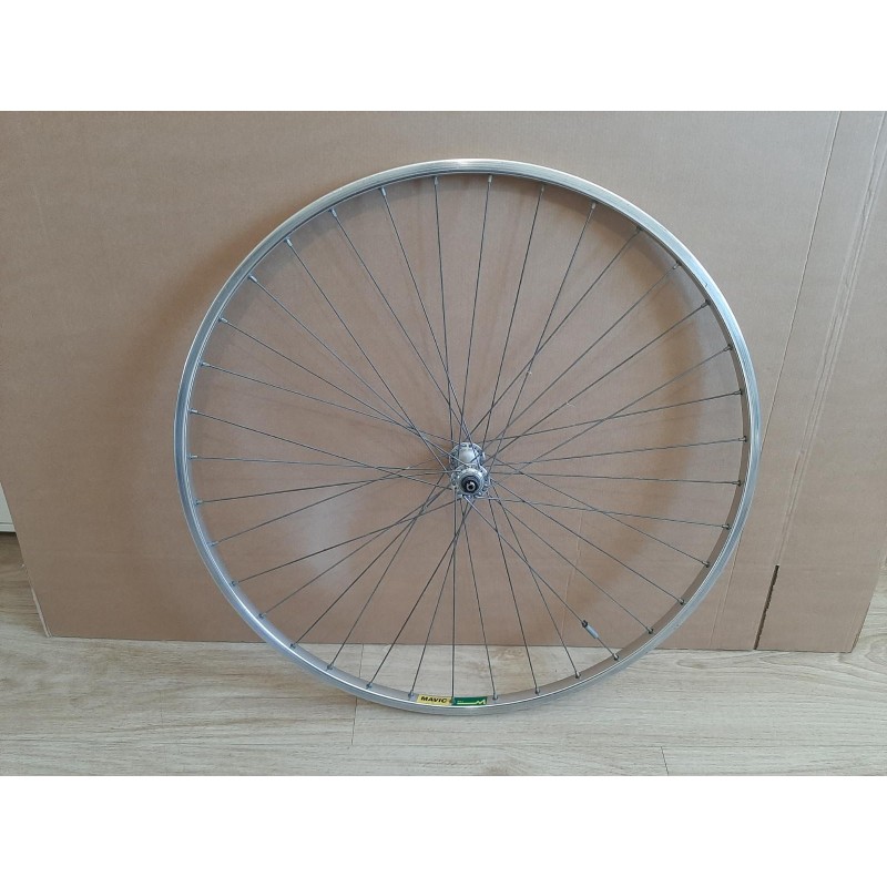 MAVIC MA2 700c front wheel with Maillard hub, clincher rim for road bike, 97.3mm spacing