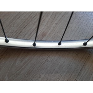 MAVIC MA2 700c front wheel with Maillard hub, clincher rim for road bike, 97.3mm spacing