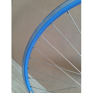 Vintage rear wheel AMBROSIO Balance with CAMPAGNOLO VELOCE 9-speed (9S) hub
