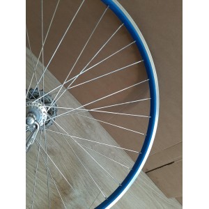 Vintage rear wheel AMBROSIO Balance with CAMPAGNOLO VELOCE 9-speed (9S) hub