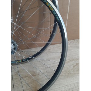 Détail moyeu Bianchi Campagnolo 8V