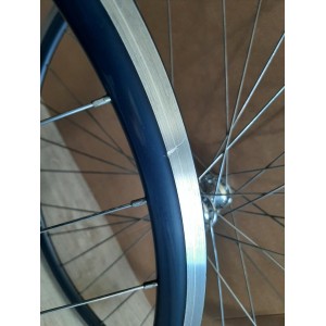 Moyeu avant Bianchi NTH 520 aluminium