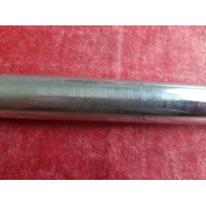 Tija sillín acero cromado 23,6 mm – detalle del extremo