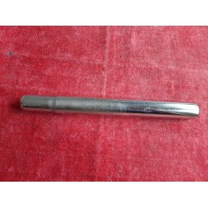Tija sillín vintage acero cromado 23,6 mm – perfil lateral