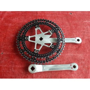 Pedalier Stronglight 105 TER 42-52 170 14×1.25 ancien velo PD4