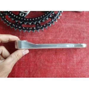 Pedalier Stronglight 105 TER 42-52 170 14×1.25 ancien velo PD4