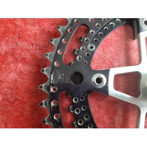 Pedalier Stronglight 105 TER 42-52 170 14×1.25 ancien velo PD4