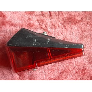 Vintage French bicycle rear light Soubitez - backing plate