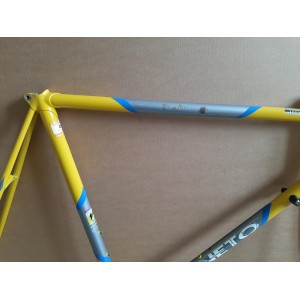 Cadre+ jeu de direction velo VENETO COLUMBUS 3400g 59.5×57cm 131 mm 1.37*24