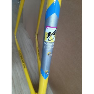 VENETO bicycle frame headset COLUMBUS 3400g 59.5×57cm 131 mm 1.37*24