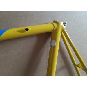 Cadre+ jeu de direction velo VENETO COLUMBUS 3400g 59.5×57cm 131 mm 1.37*24