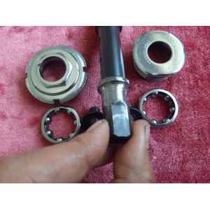 SPIDEL Stronglight bottom bracket 35x100 French thread 118 mm BP9