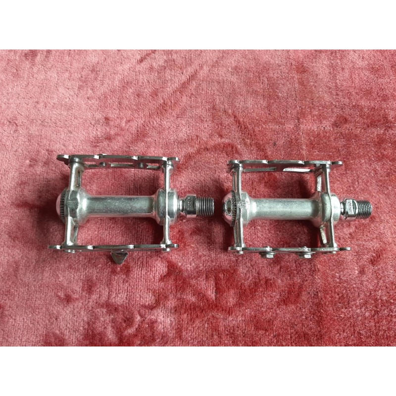 Pedais de pista Campagnolo Record 9/16 – vista lateral do pedal direito