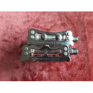 Campagnolo Record Bahnrad-Pedale 9/16 Zoll - Gebrauchsspuren