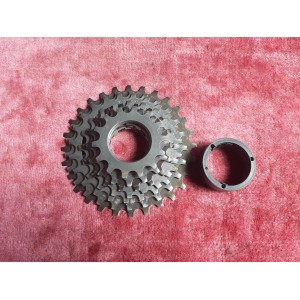 Casete SHIMANO 7 velocidades 16-28 acero – vista general