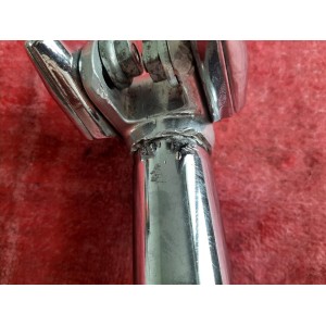 Espigão de selim vintage para PX10 PY10 – detalhe da base