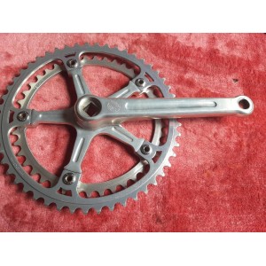 TEVANO crankset 42-50 aluminium 170 14x125 VINTAGE BIKE PD5