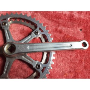 TEVANO crankset 42-50 aluminium 170 14x125 VINTAGE BIKE PD5