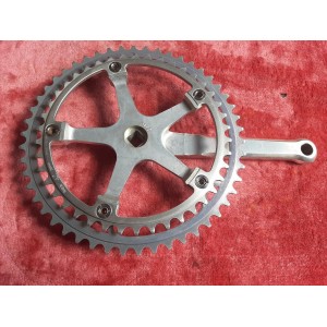 TEVANO crankset 42-50 aluminium 170 14x125 VINTAGE BIKE PD5