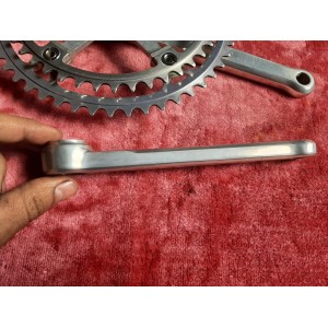 Pedalier TEVANO 42-50 Aluminium 170 14x125 ancien velo PD5