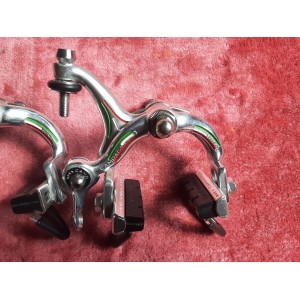 Vista laterale pinza freno Campagnolo Super Record vintage Italia