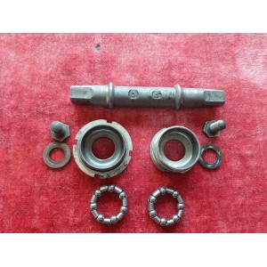 Boitier de pedalier STRONGLIGHT 35x100 Français 125mm velo triple plateaux BP12SREF