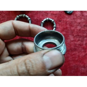 Boitier de pedalier STRONGLIGHT 35x100 Français 125mm velo triple plateaux BP12SREF