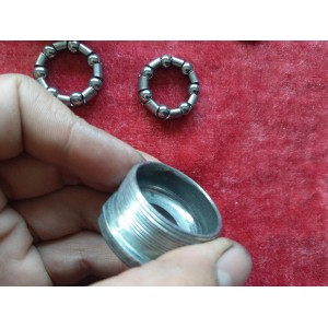 Boitier de pedalier STRONGLIGHT 35x100 Français 125mm velo triple plateaux BP12SREF