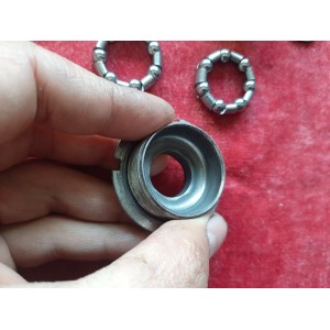 Boitier de pedalier STRONGLIGHT 35x100 Français 125mm velo triple plateaux BP12SREF