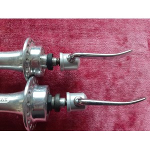 MAVIC 500 RD vintage hub set front/rear 36H French thread 34.7x100